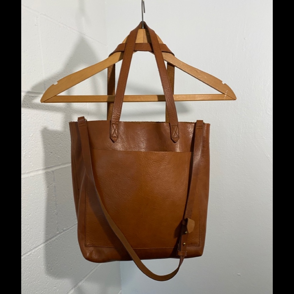 Madewell The Medium Transport Tote English Saddle